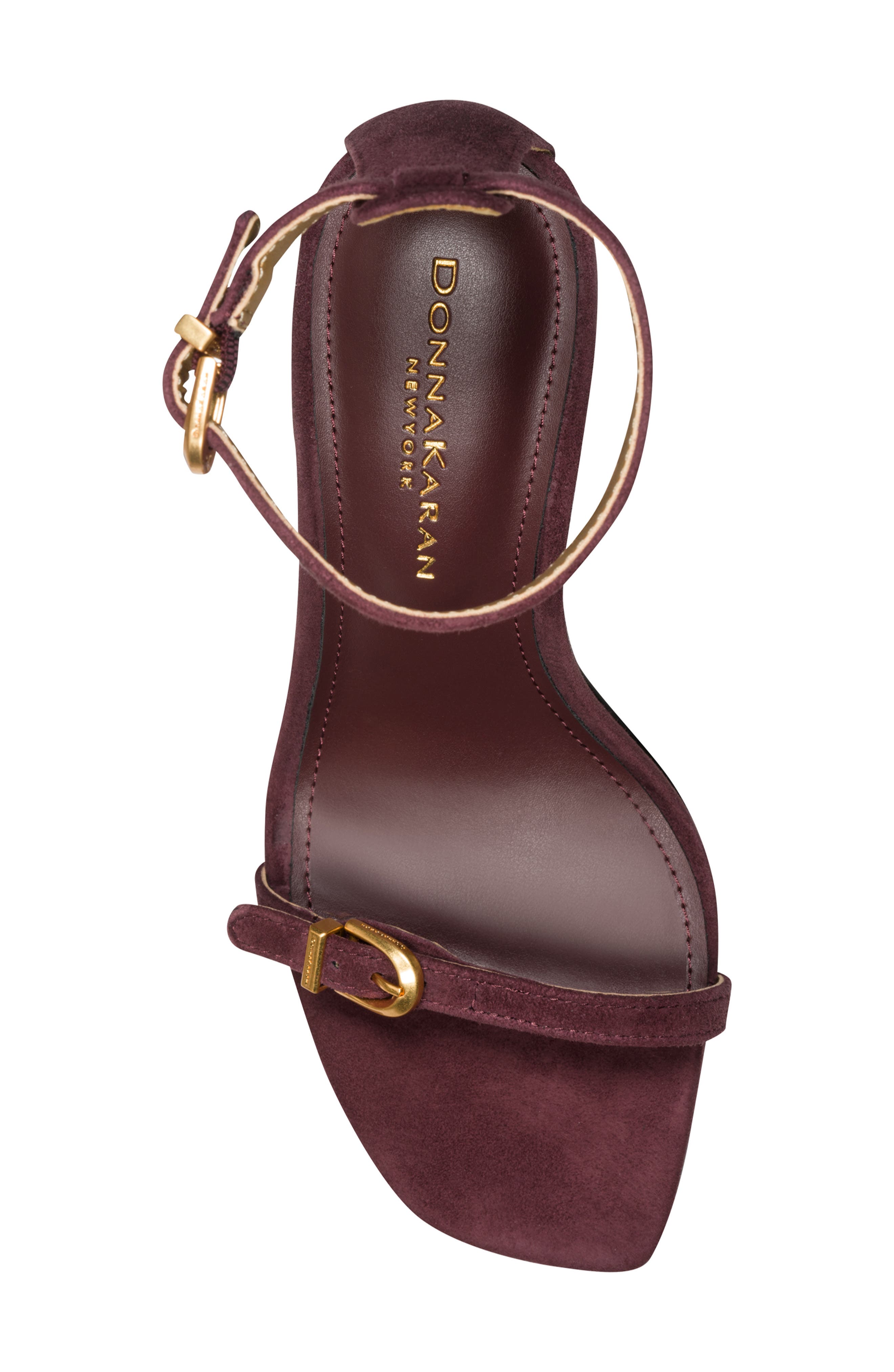 Pryce Ankle Strap Sandal, Alternate, color, BLACK CHERRY