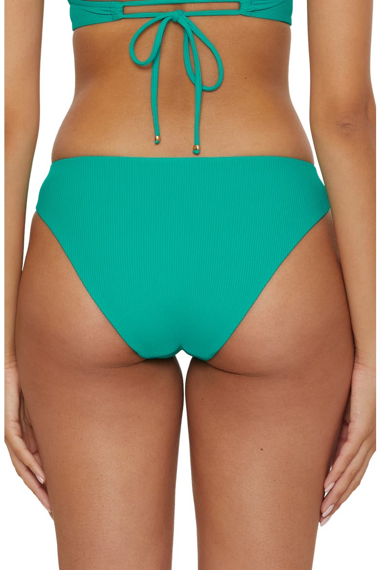 Modern Edge Hipster Bikini Bottoms, Alternate, color, PEACOCK
