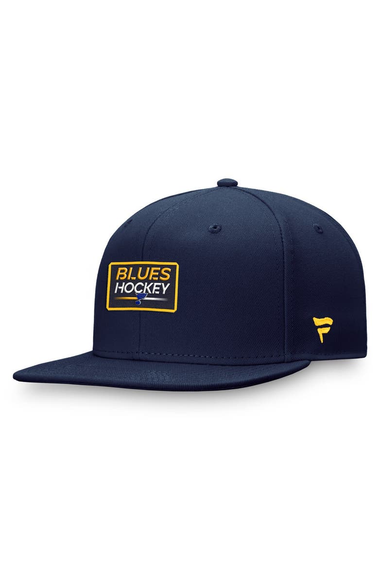 FANATICS Men's Fanatics Branded Navy St. Louis Blues Authentic Pro Prime Snapback Hat, Main, color, Navy