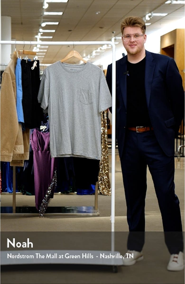 Lava Wash Organic Cotton Pocket T-Shirt, sales video thumbnail