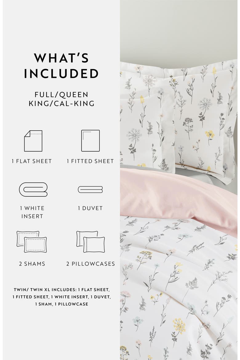 Bundle Duvet Set, Alternate, color, PINK