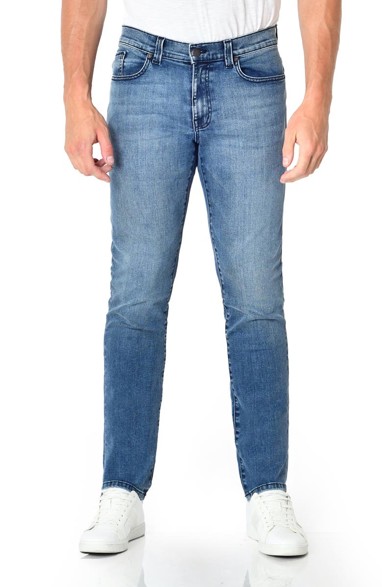 Fidelity Denim Torino Slim Fit Jeans, Main, color, Tower Blue