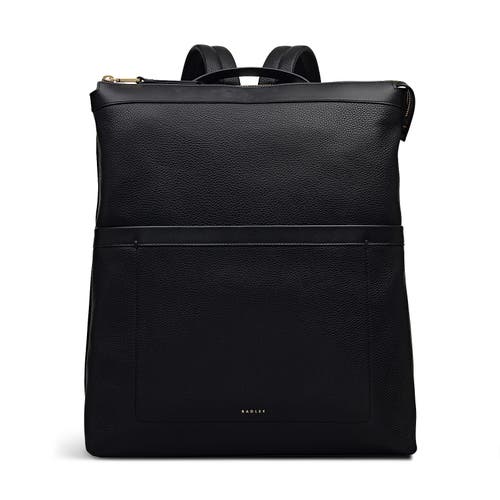 Radley Alba Place Large Ziptop Backpack In Black