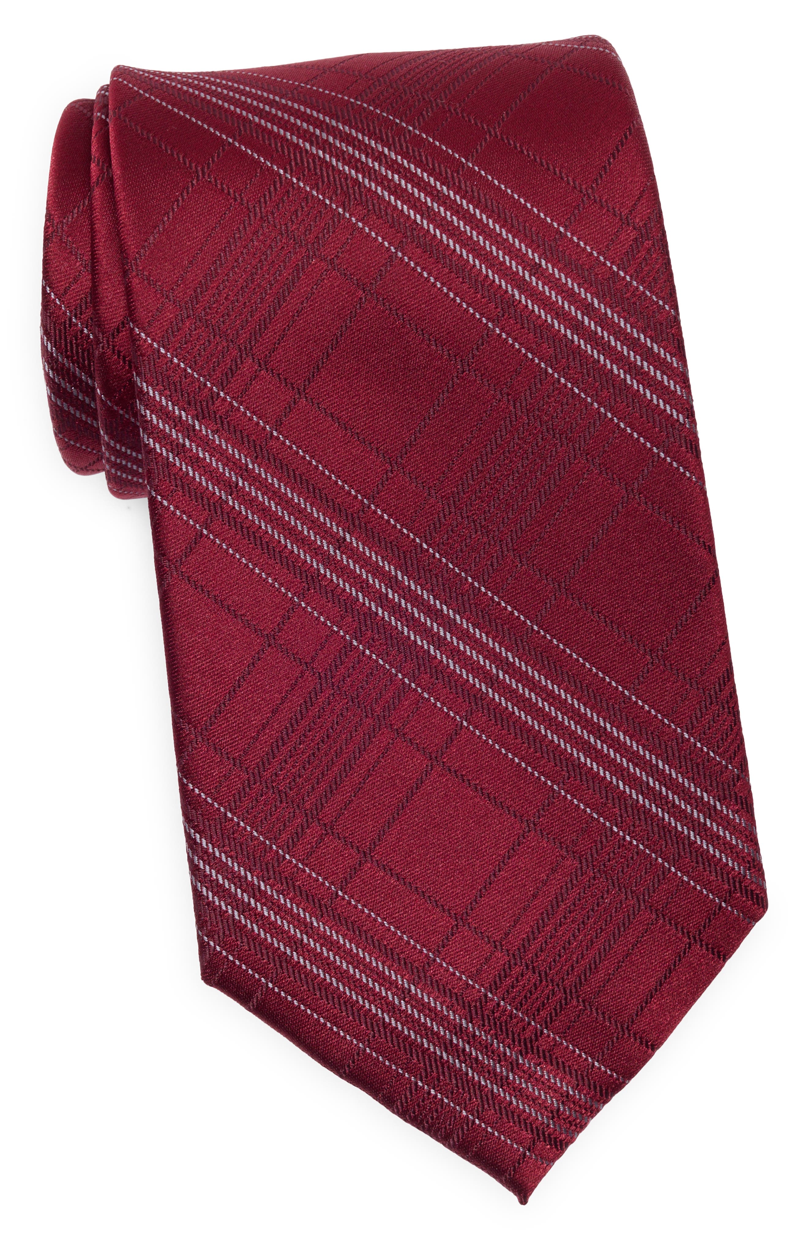 Calvin Klein Jayden Plaid Print Tie
