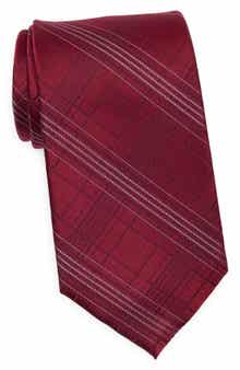 Calvin Klein Jayden Plaid Print Tie