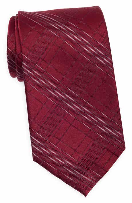 Calvin Klein Jayden Plaid Print Tie