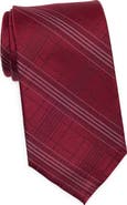 Calvin Klein Jayden Plaid Print Tie