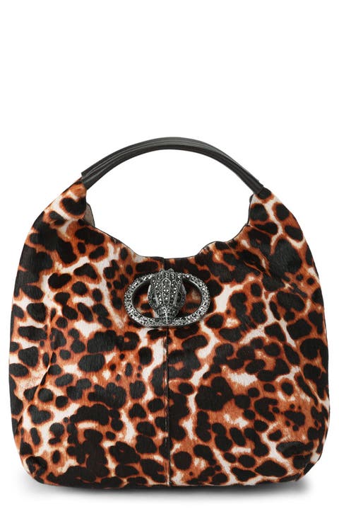 Small Chelsea Genuine Calf Hair Slouch Hobo Bag