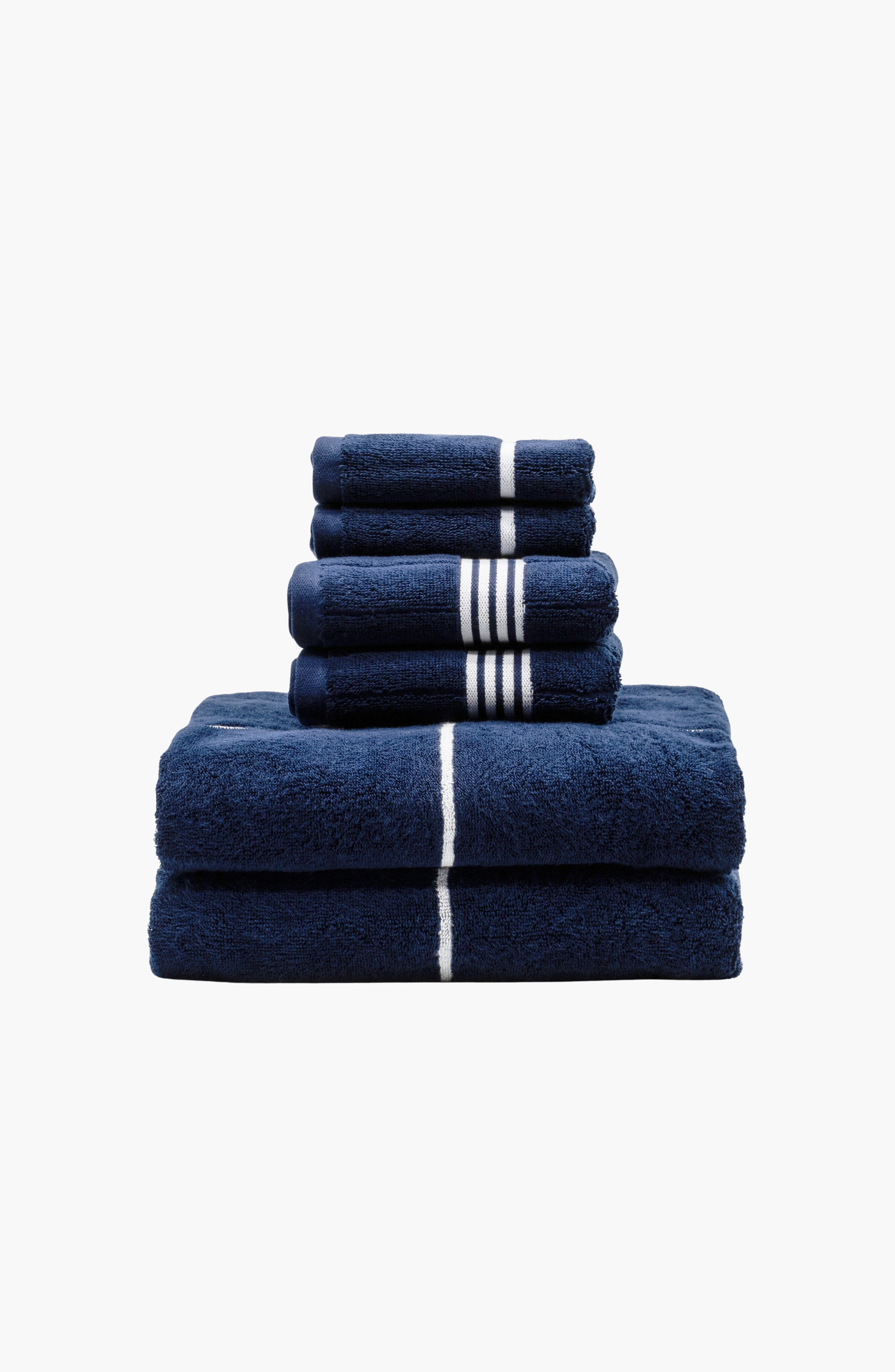 selected Navy / White