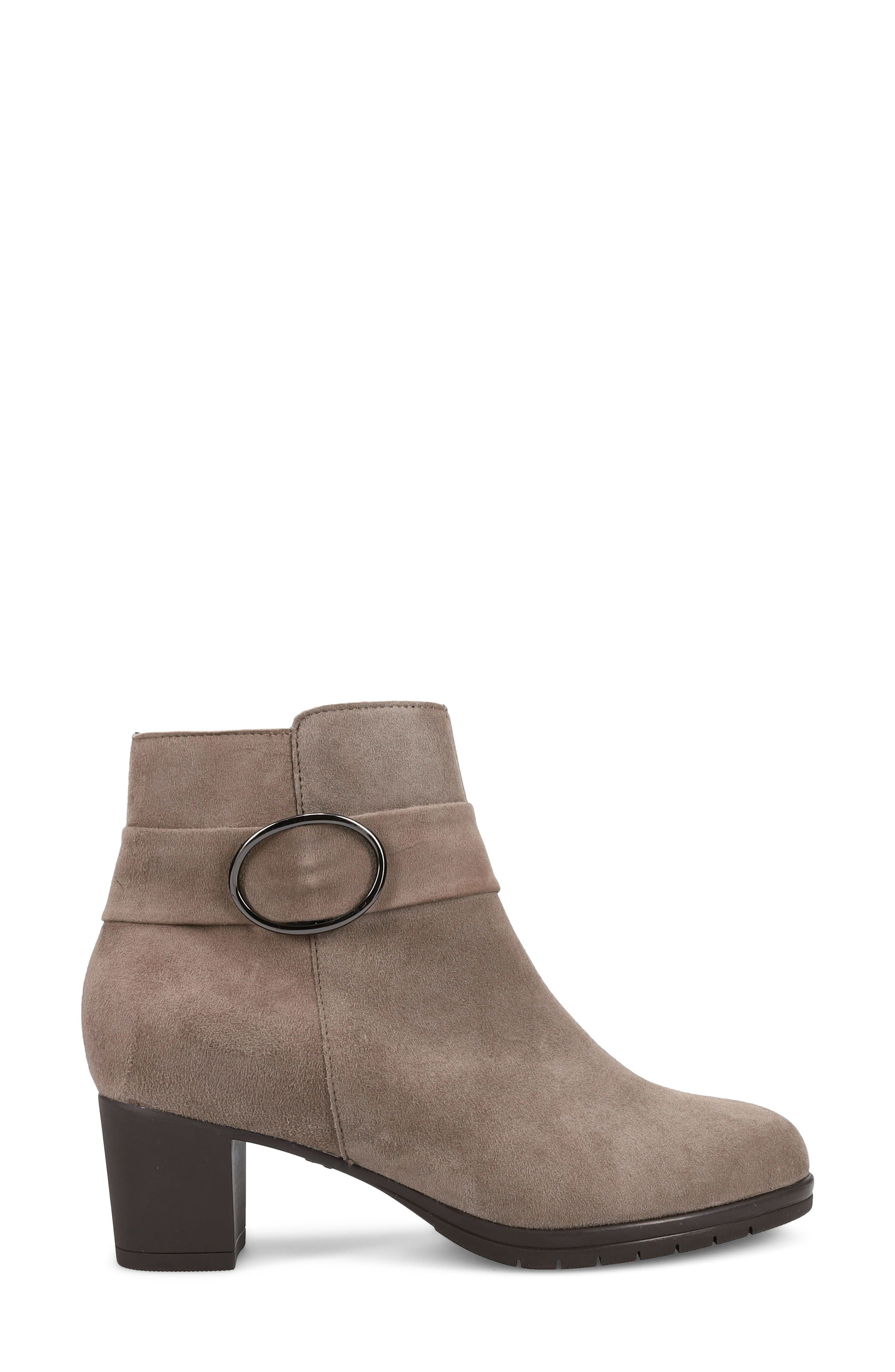 Ron White Rosalie Water Resistant Buckle Bootie, Alternate, color, Dove