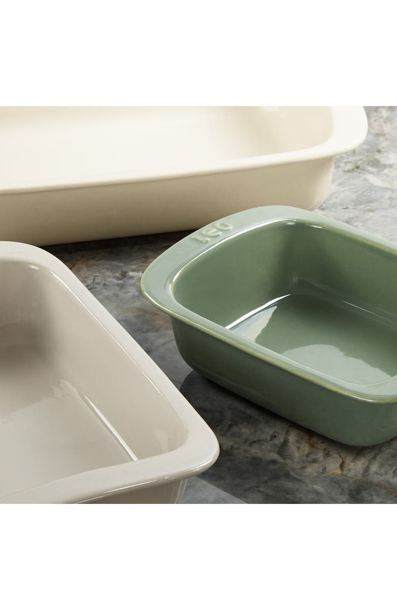 BergHOFF Leo Balance Rectangular 1.27-Quart Ceramic Baking Dish, Alternate, color, Sage
