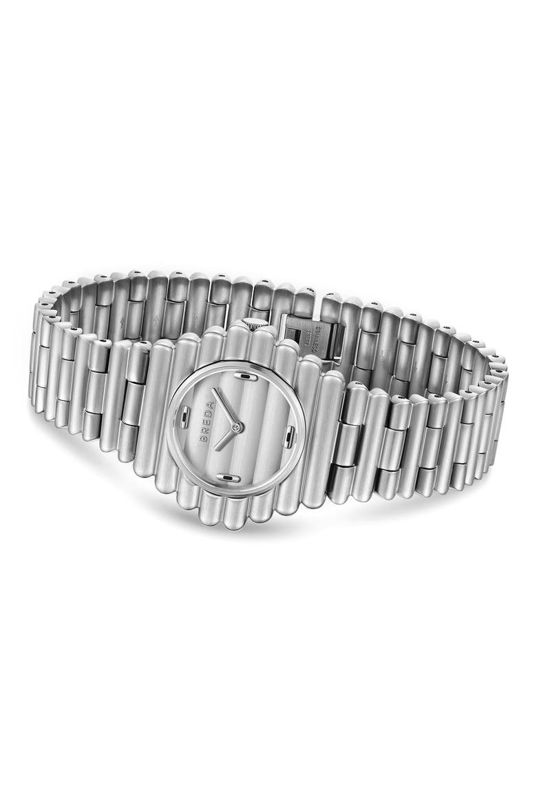 The Coda Bracelet Watch, 32mm, Alternate, color, SILVER