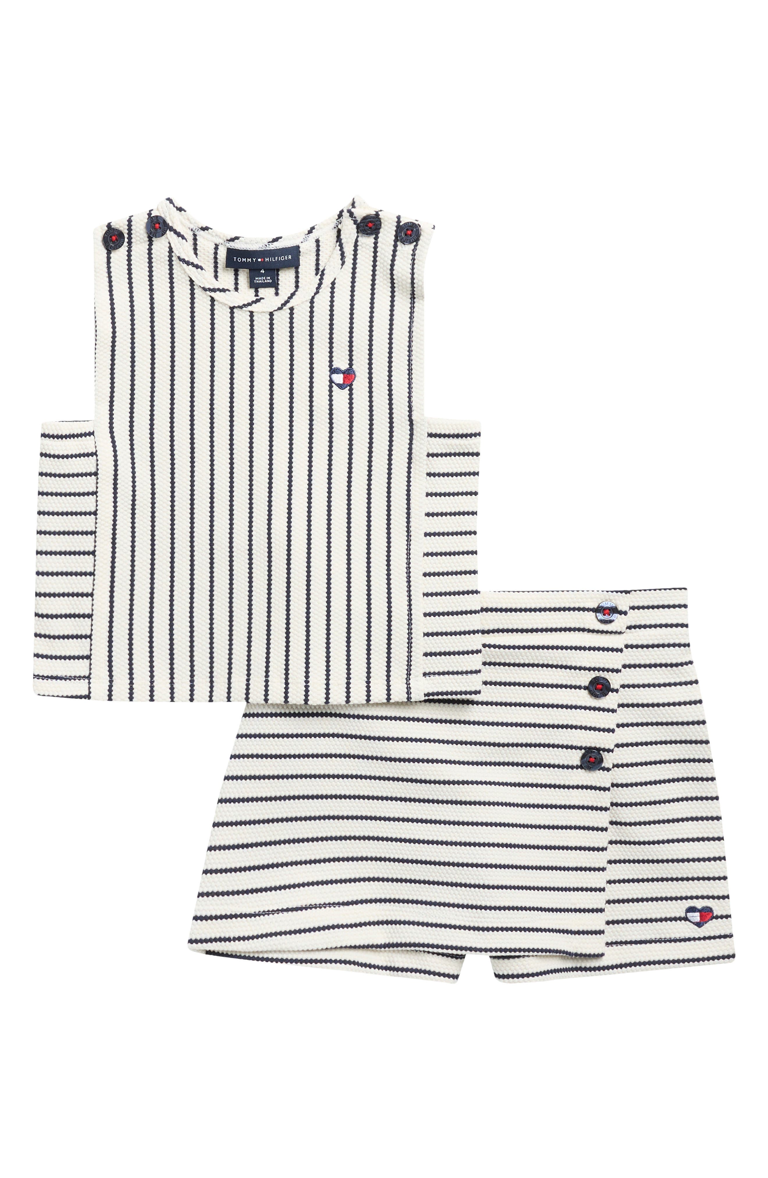 Tommy Hilfiger Kids' Stripe Tank & Shorts Set