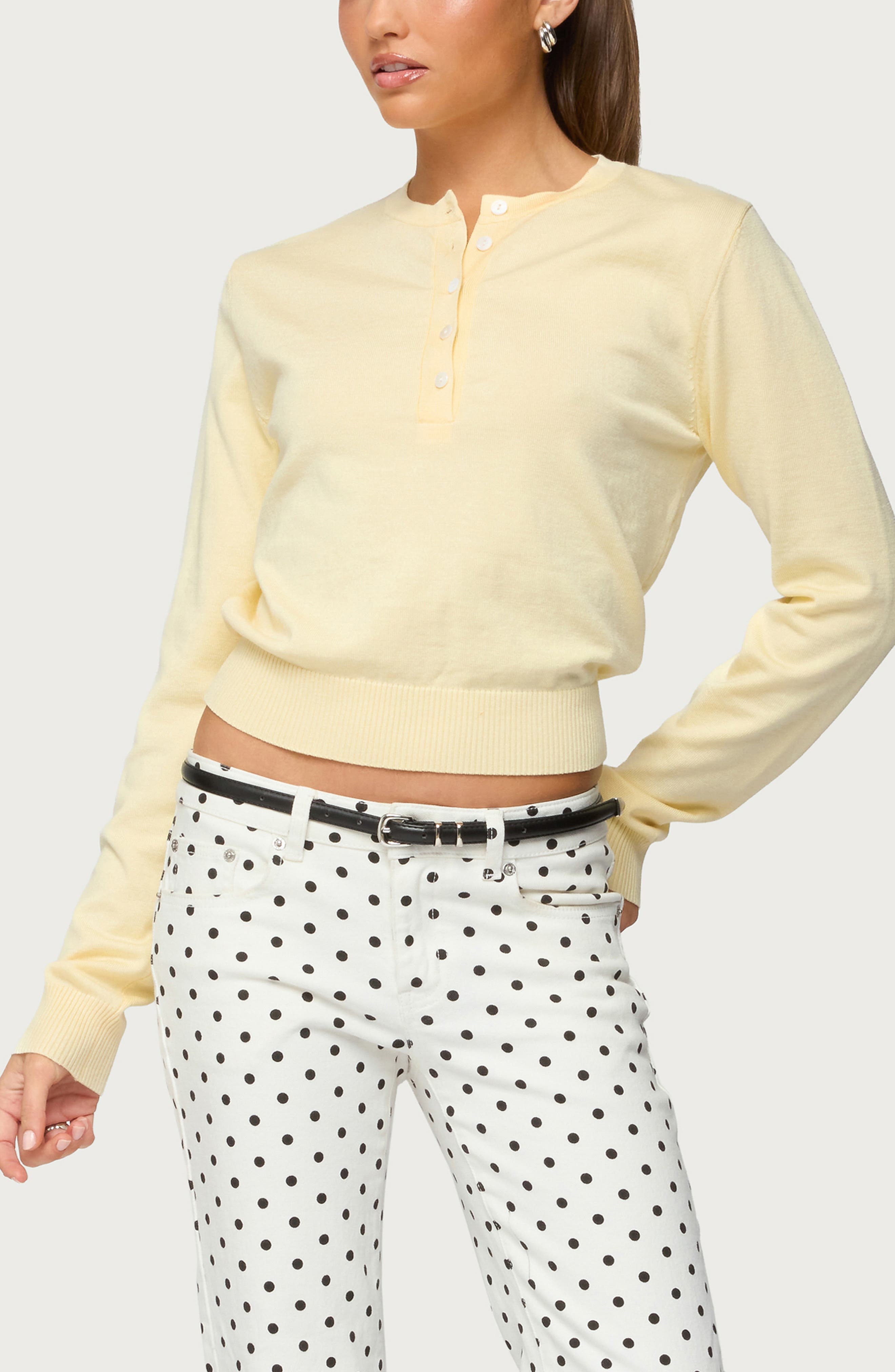 Yolana Henley Sweater