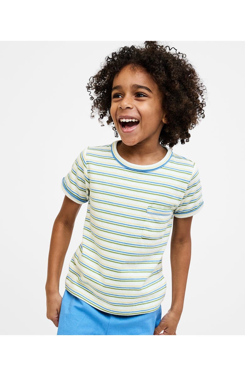 Oso and Me Willie T-Shirt, Alternate, color, Butter Stripe