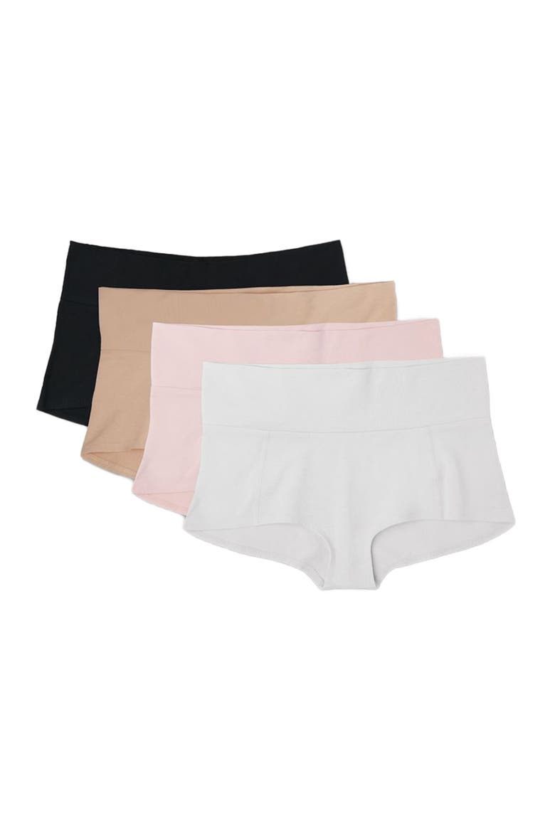Organic Cotton Maternity Foldover Brief 4-Pack, Alternate, color, Everyday Basics
