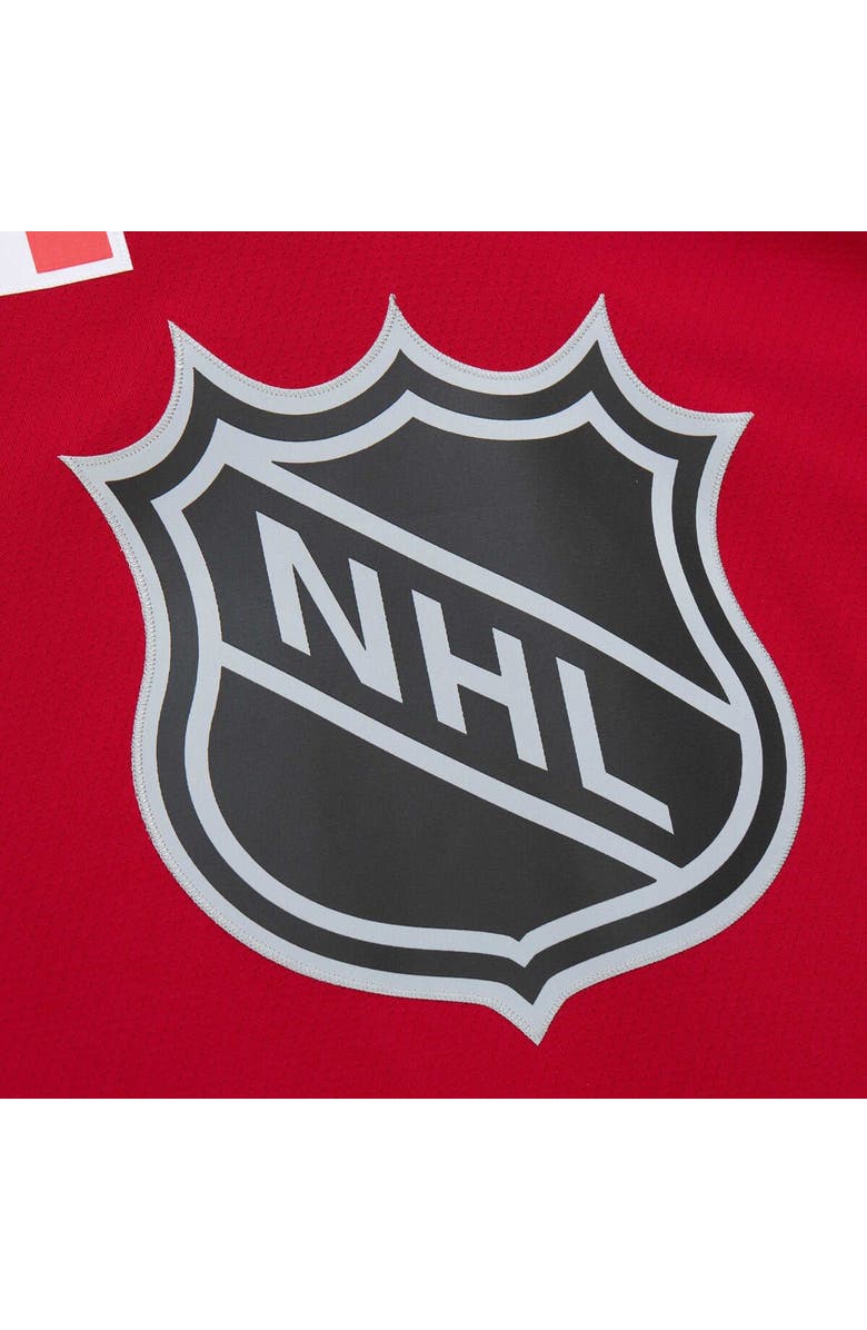 Mitchell & Ness Men's Mitchell & Ness Eric Lindros Scarlet 1999 NHL All-Star Game Blue Line Player Jersey, Alternate, color,