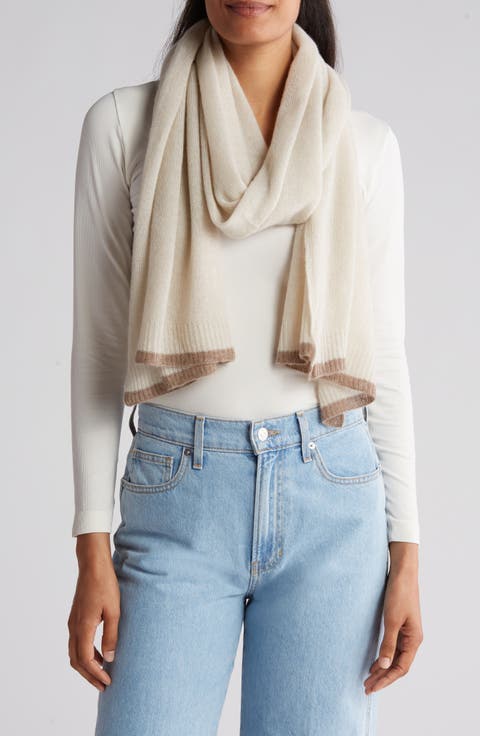 Colorblock Cashmere Scarf