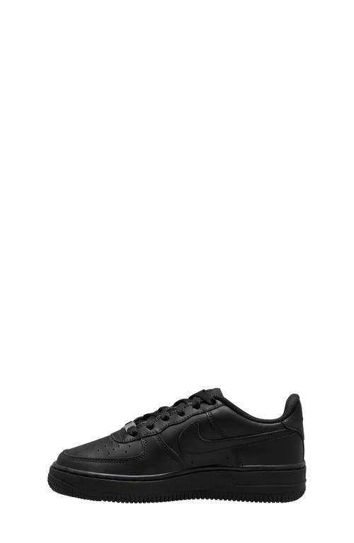 Shop Nike Kids' Air Force 1 Sneaker In Black/black/black