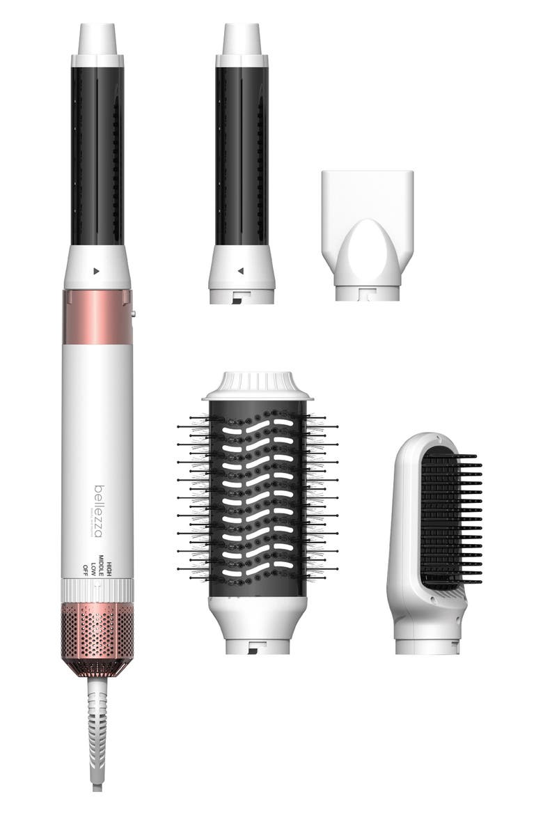 AirFusion 5-in-1 Multistyler, Main, color, WHITE/ PINK ROSE