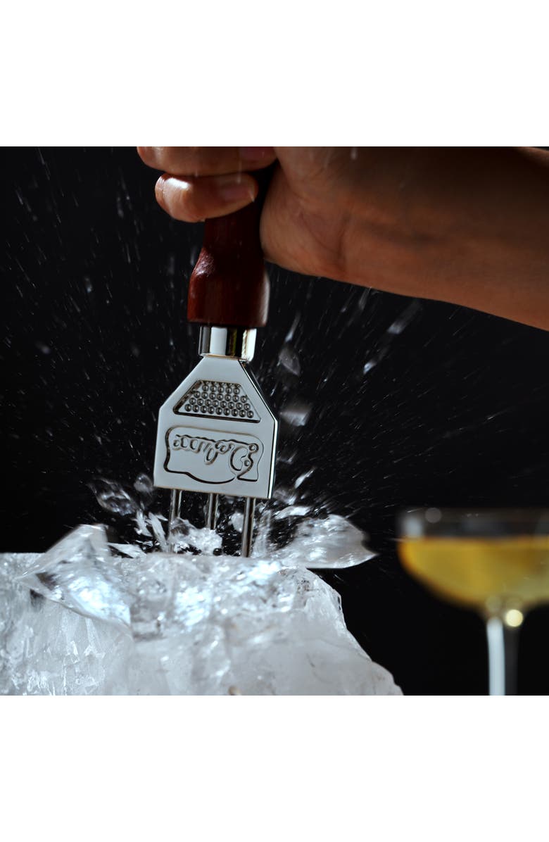 Viski Professional Three Pronged Ice Pick in Stainless Steel, Alternate, color, 