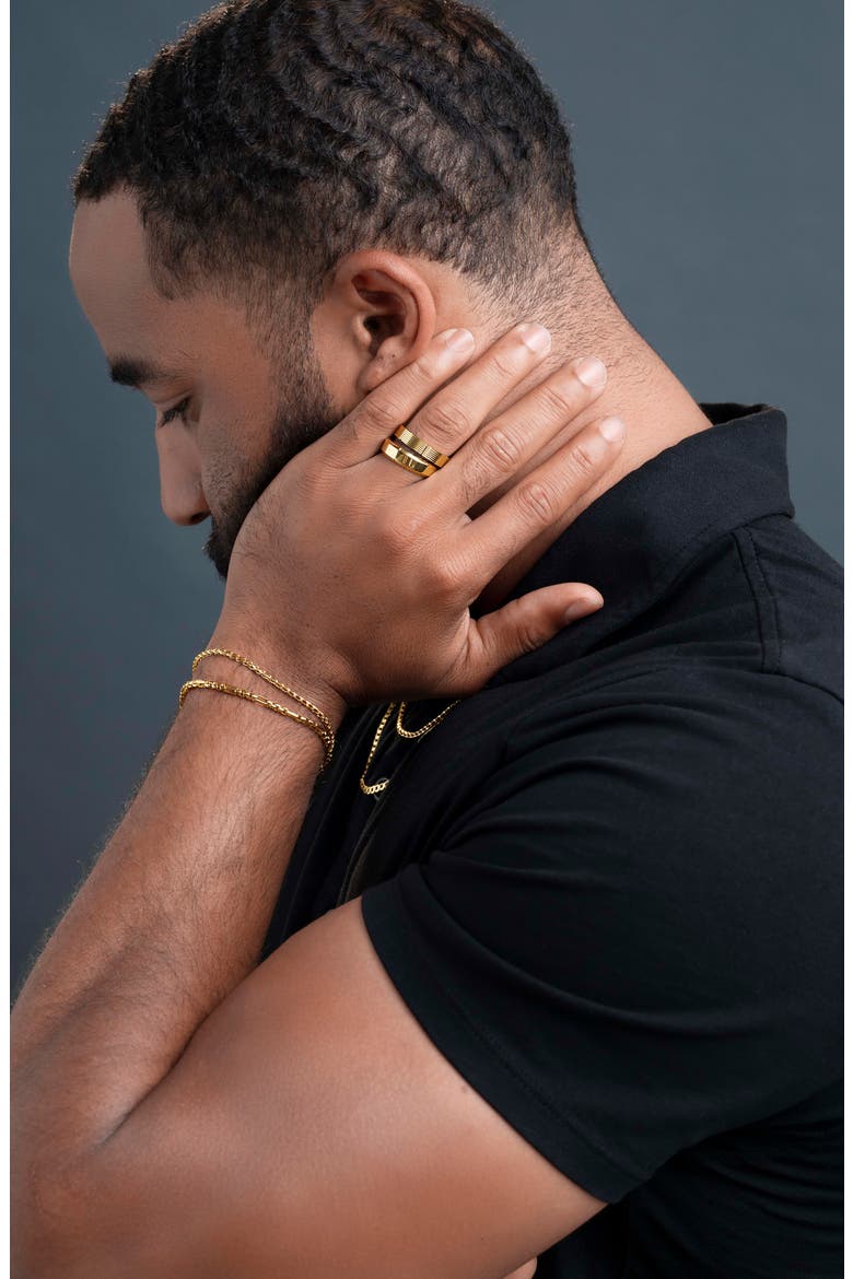 Men's 14K Gold Franco Bracelet (Nordstrom Exclusive), Alternate, color, 14K YELLOW GOLD