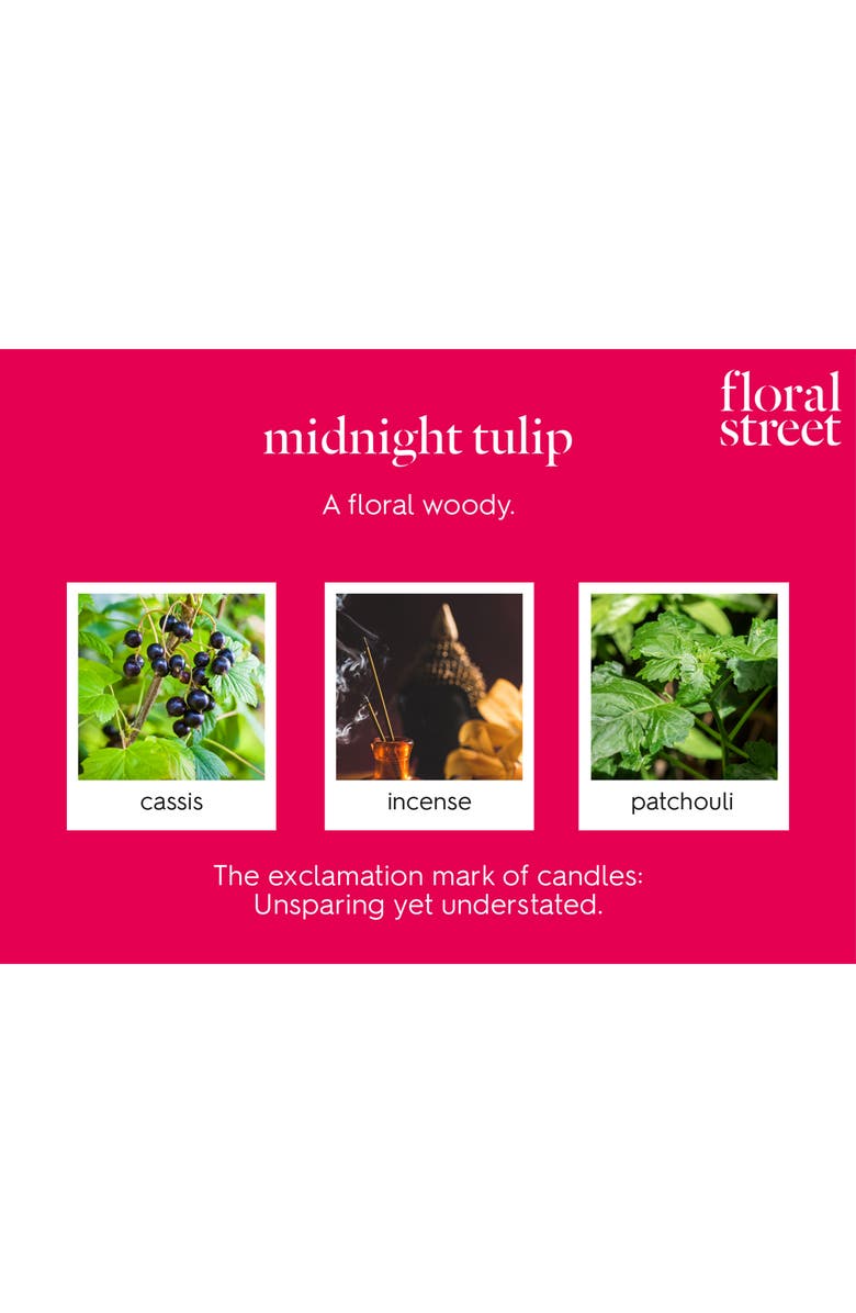 Floral Street Midnight Tulip Scented Candle, Alternate, color, 