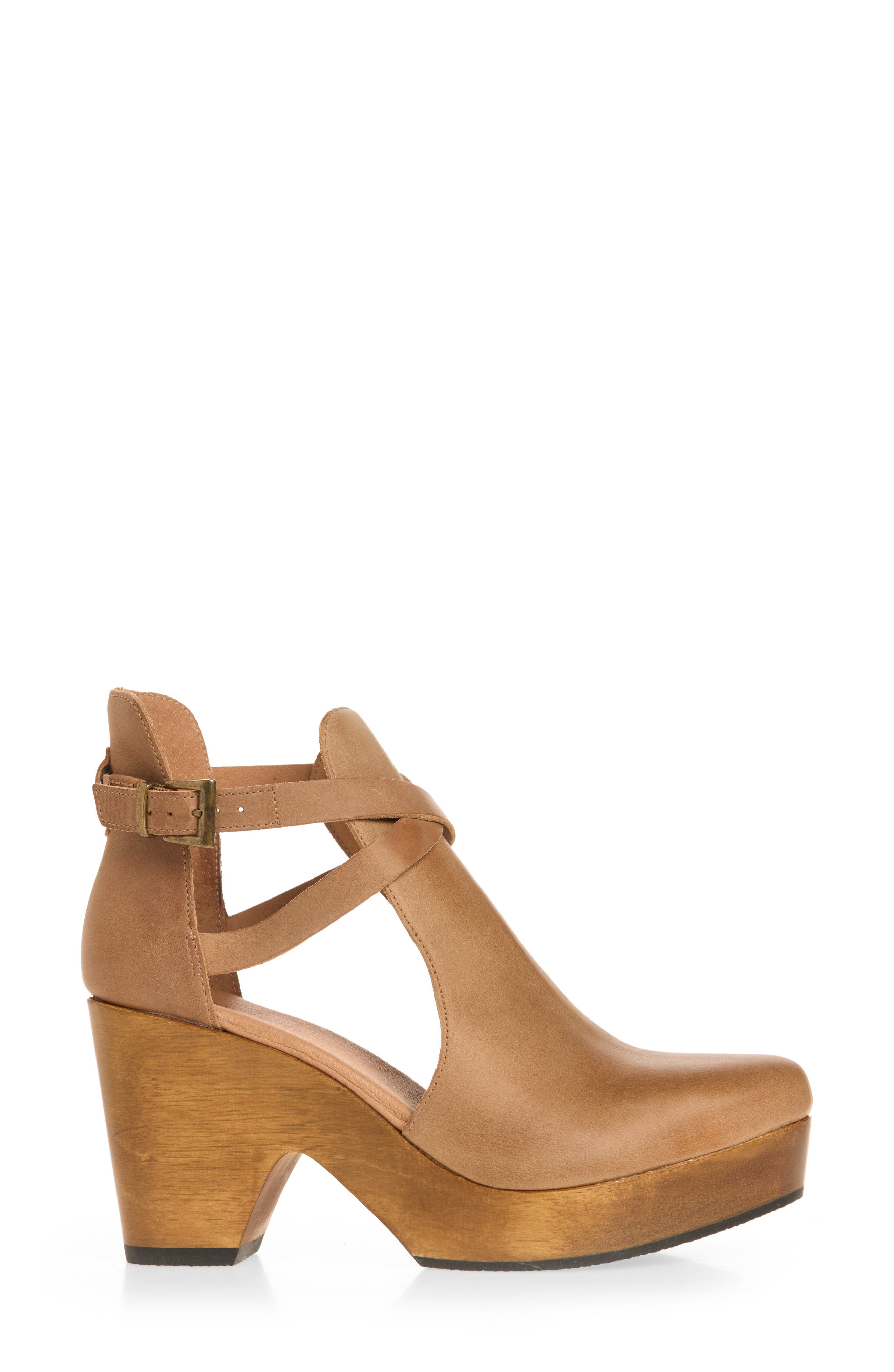 Cedar Clog, Alternate, color, TAN LEATHER