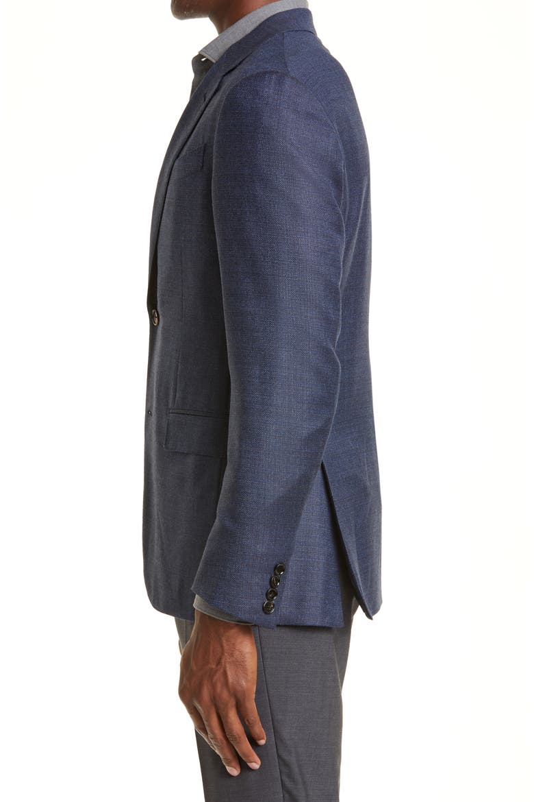 Trofeo Wool Sport Coat, Alternate, color, NAVY