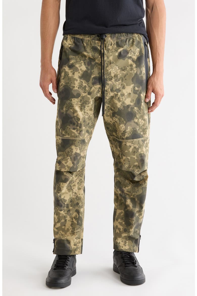 Woven Joggers, Main, color, NEUTRAL OLIVE/ BLACK
