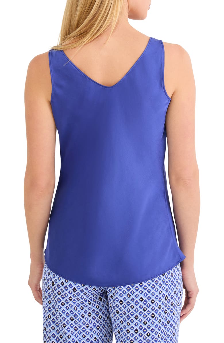 NIC+ZOE Day Gloss Scoop Neck Tank, Alternate, color, Neptune
