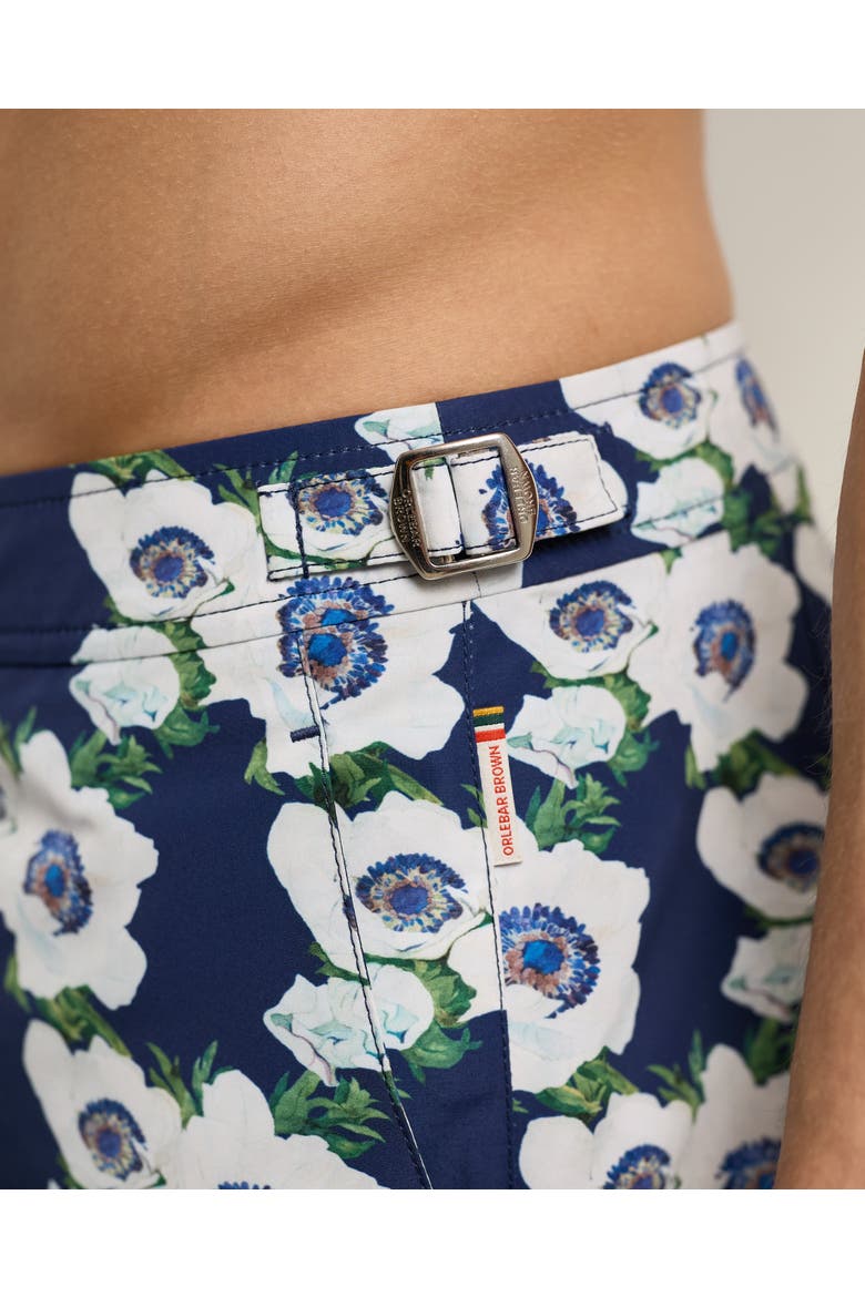 Bulldog Mid-Length Swim Shorts, Alternate, color, NIGHT IRIS