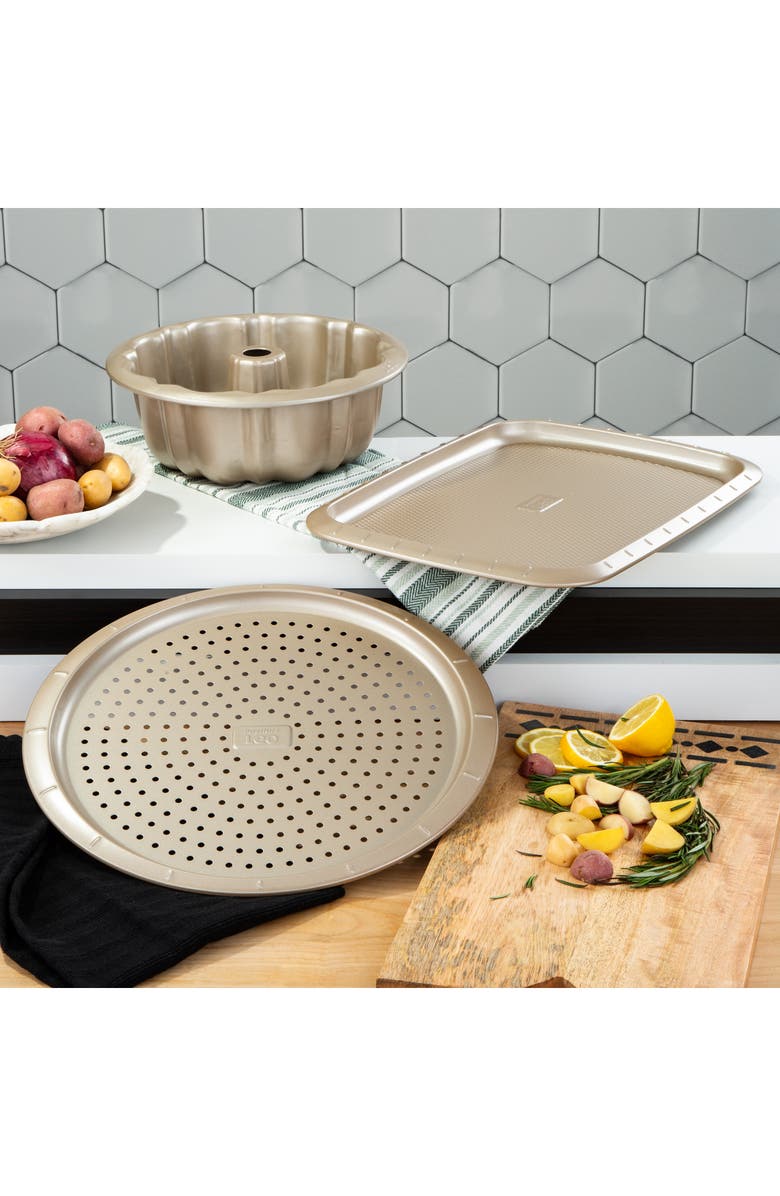 BergHOFF Leo Balance 3-Piece Nonstick Bakeware Set, Alternate, color, Beige