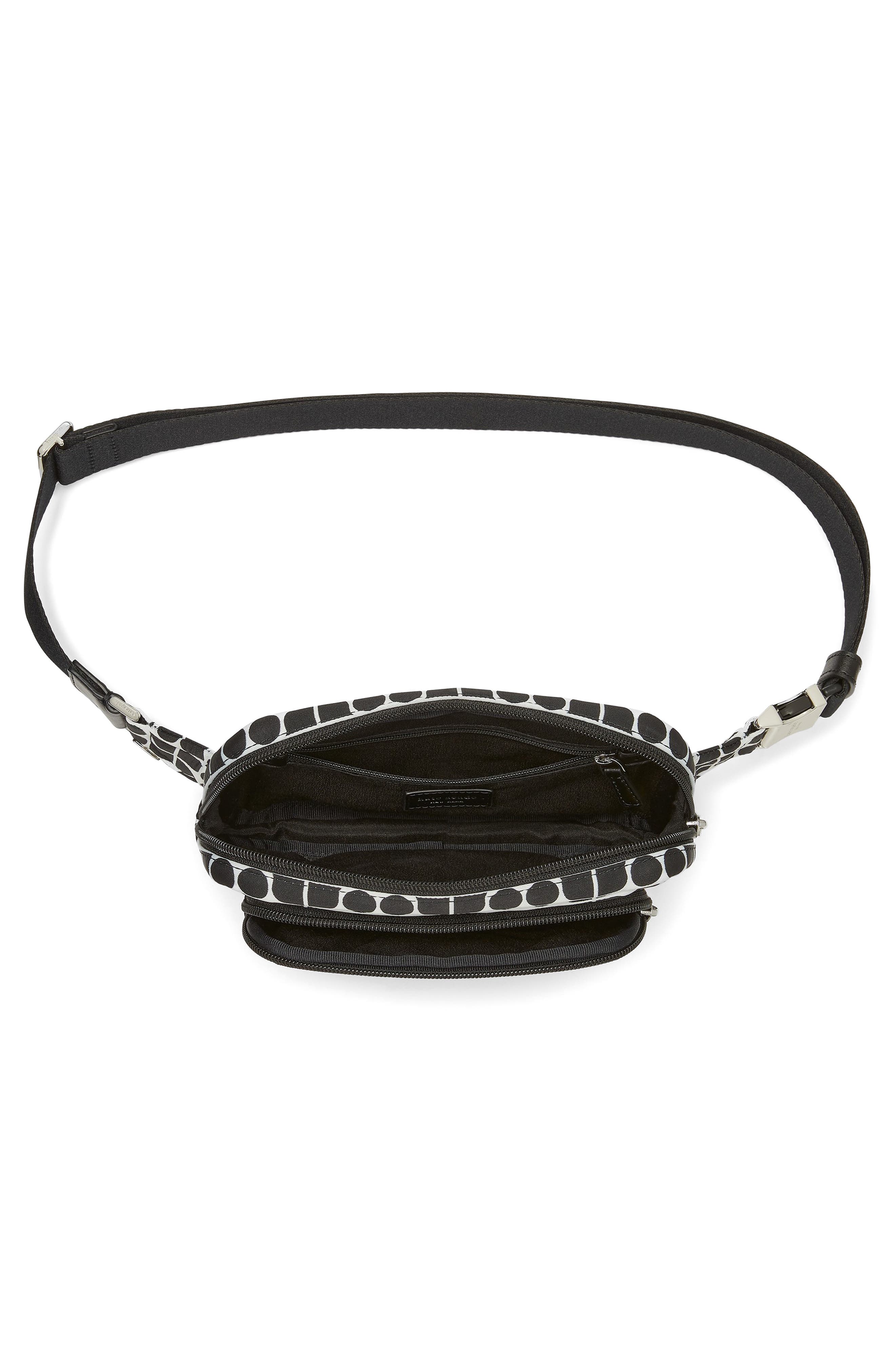 noel belt bag, Alternate, color, BLACK MULTI.