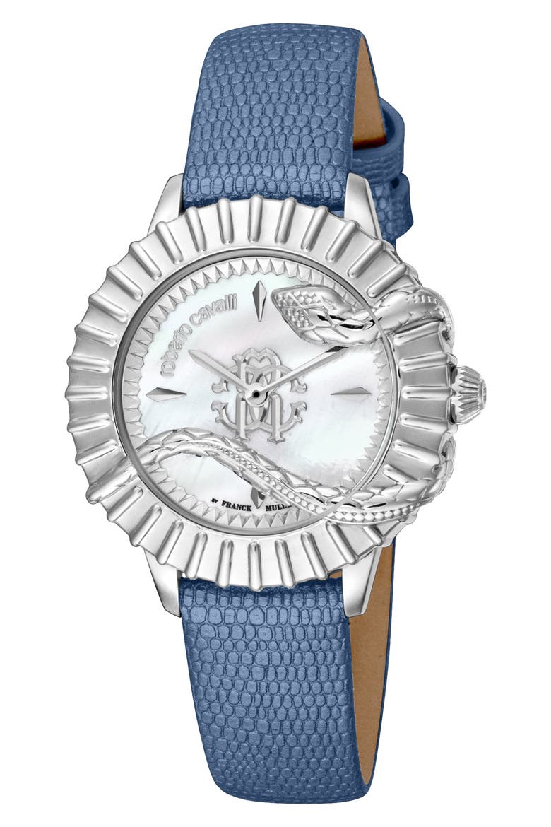 by Frank Muller Watch, 33mm, Main, color, BLUE