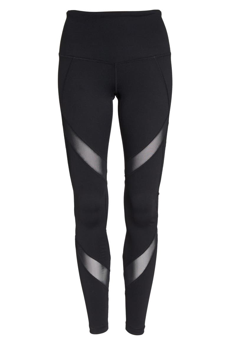 In Dreams High Waist Leggings, Alternate, color, BLACK