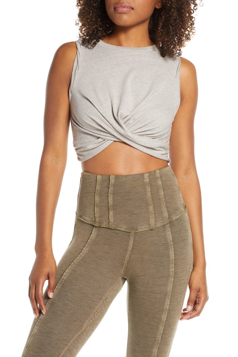 Free People FP Movement Undertow Tank, Main, color, GREY
