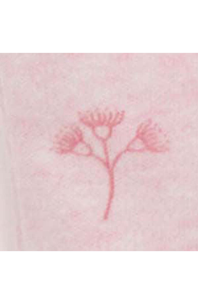 Purebaby Zip Growsuit & Headband Set, Alternate, color, Pale Pink Blossom