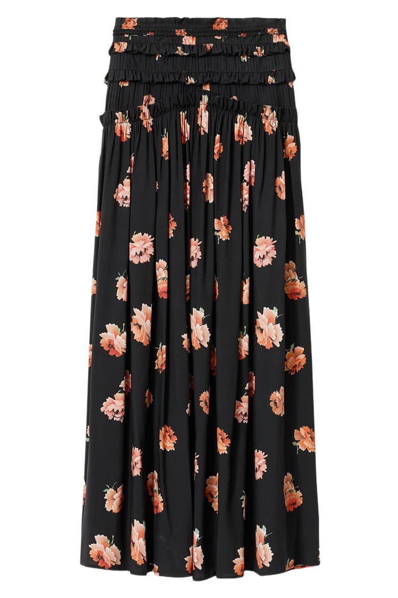 Lauren Maxi Skirt, Alternate, color, LA RAINE BLACK