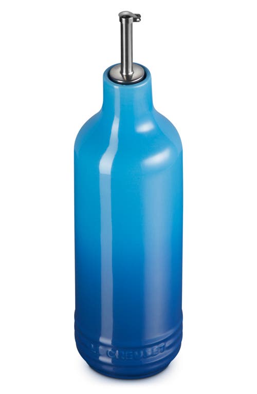 Le Creuset 20-ounce Signature Stoneware Oil Cruet In Blue