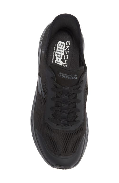 Skechers Max Cushion Slip-ins Sneaker In Black