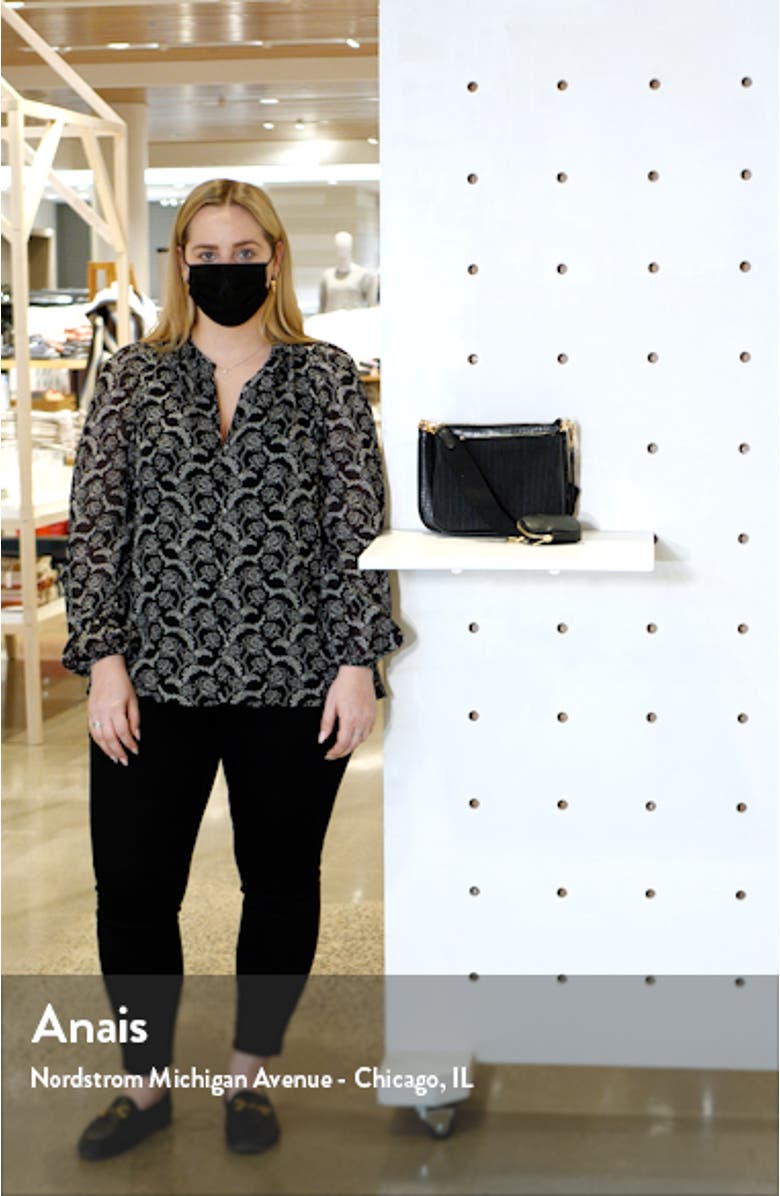 Faux Leather Crossbody Bag with Coin Pouch, sales video thumbnail