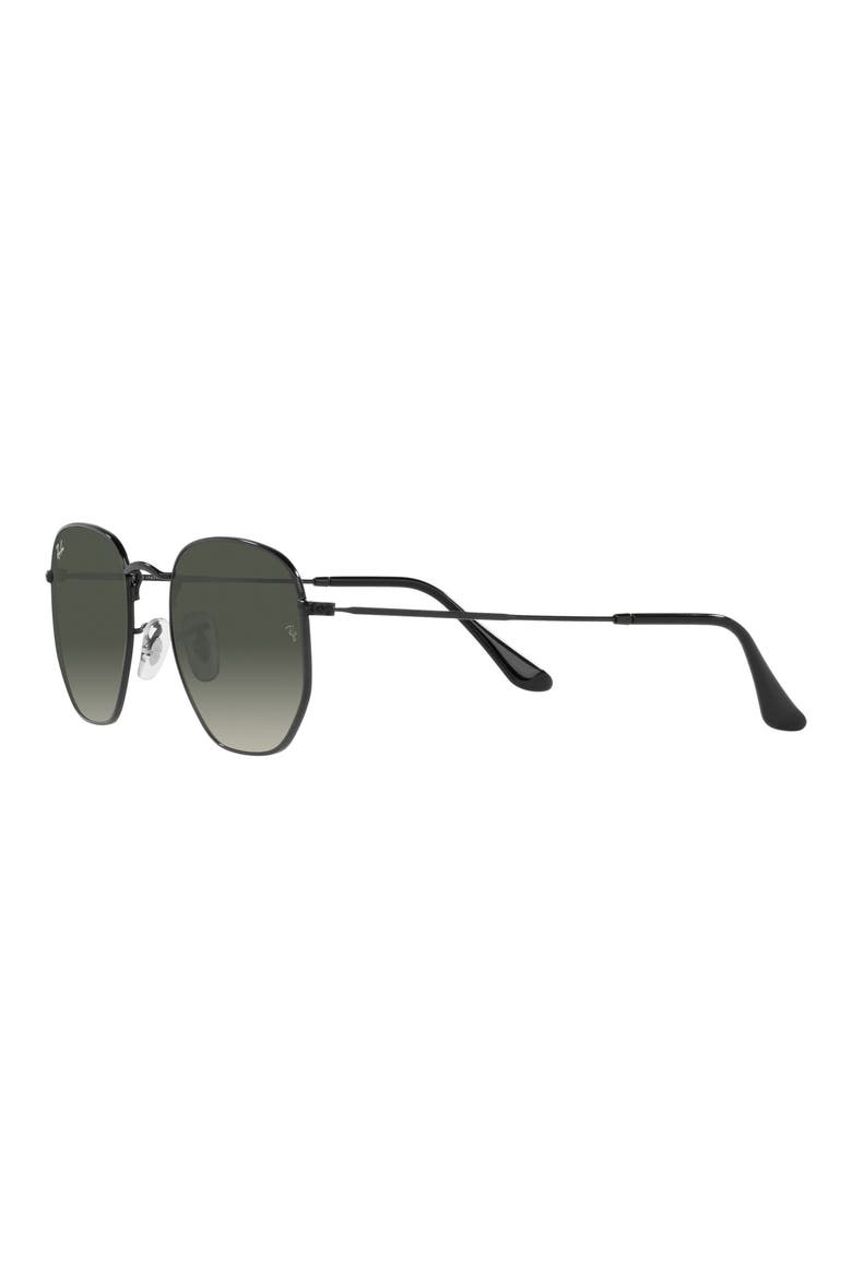 51mm Gradient Aviator Sunglasses, Alternate, color, BLACK/ GREY GRADIENT