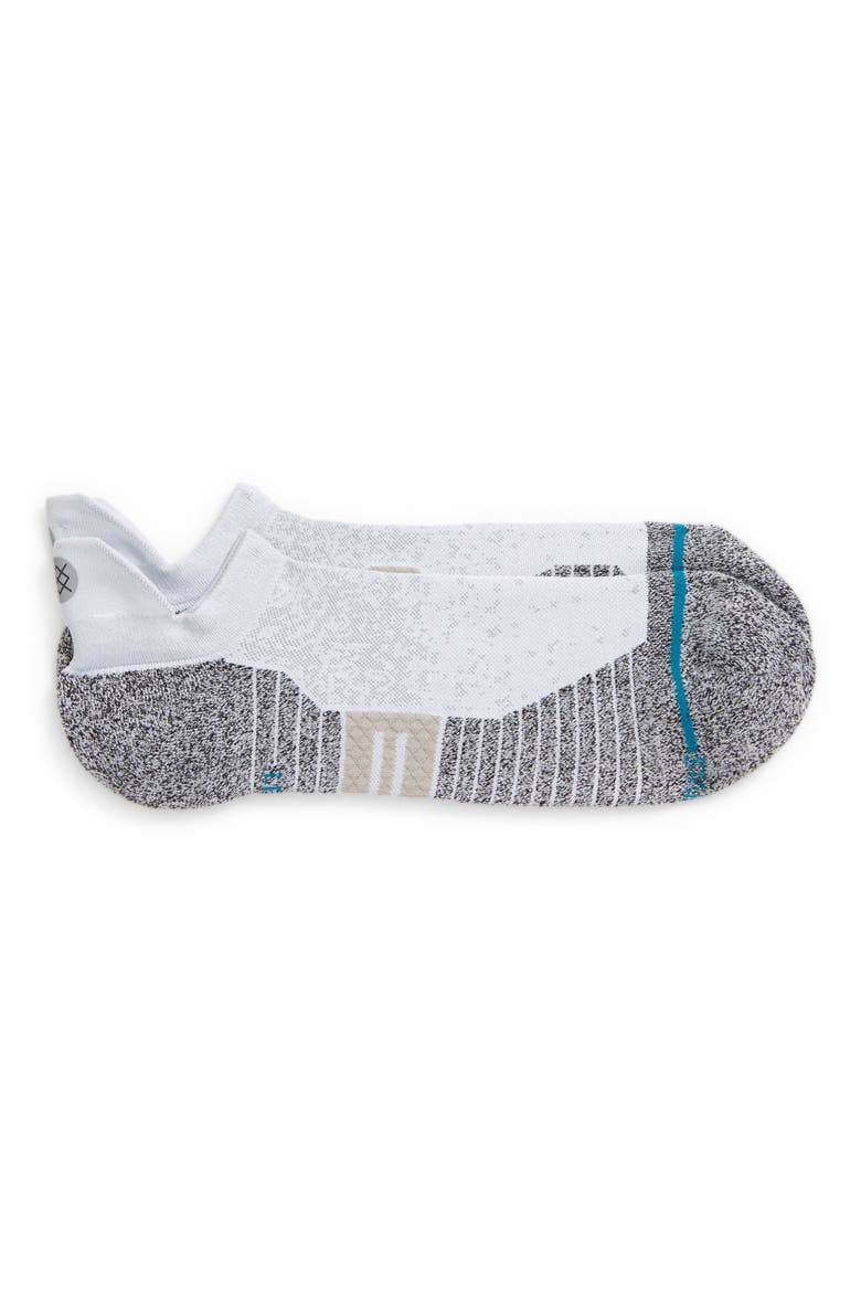 Run Tab No-Show Socks, Alternate, color, WHITE