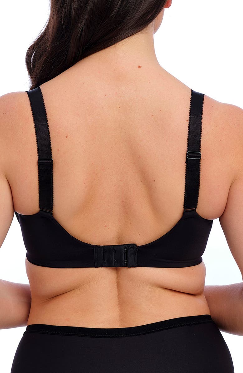 Fantasie Demure Underwire Molded Bra, Alternate, color, Black