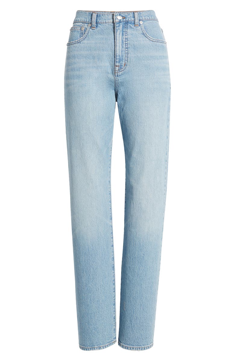 Madewell The '90s High Waist Straight Leg Jeans, Alternate, color,