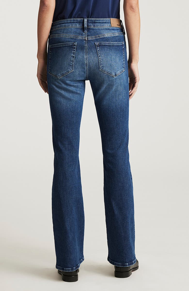 Mavi Jeans Vicky Mid Rise Bootcut Jeans, Alternate, color, Dark Brushed Flex Blue