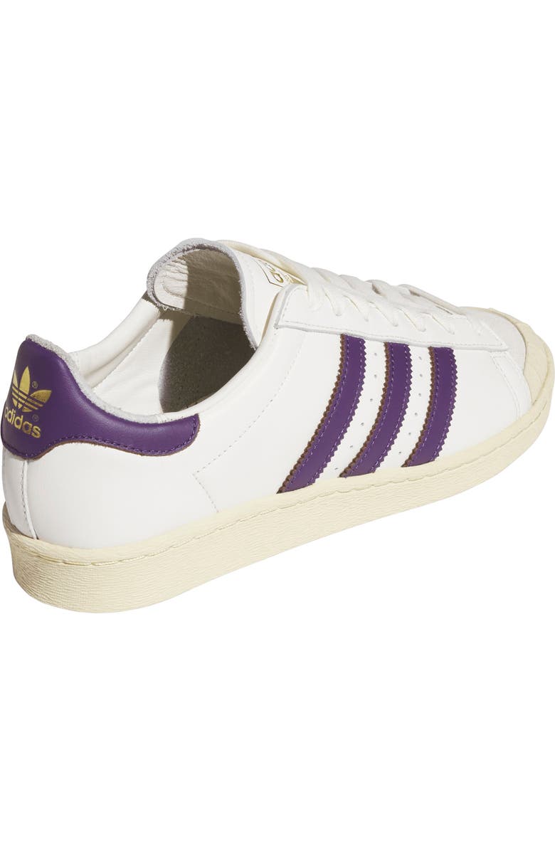 adidas Gender Inclusive Jabbar Half Shell OG Sneaker, Alternate, color, Off White/ Violet/ Vanilla