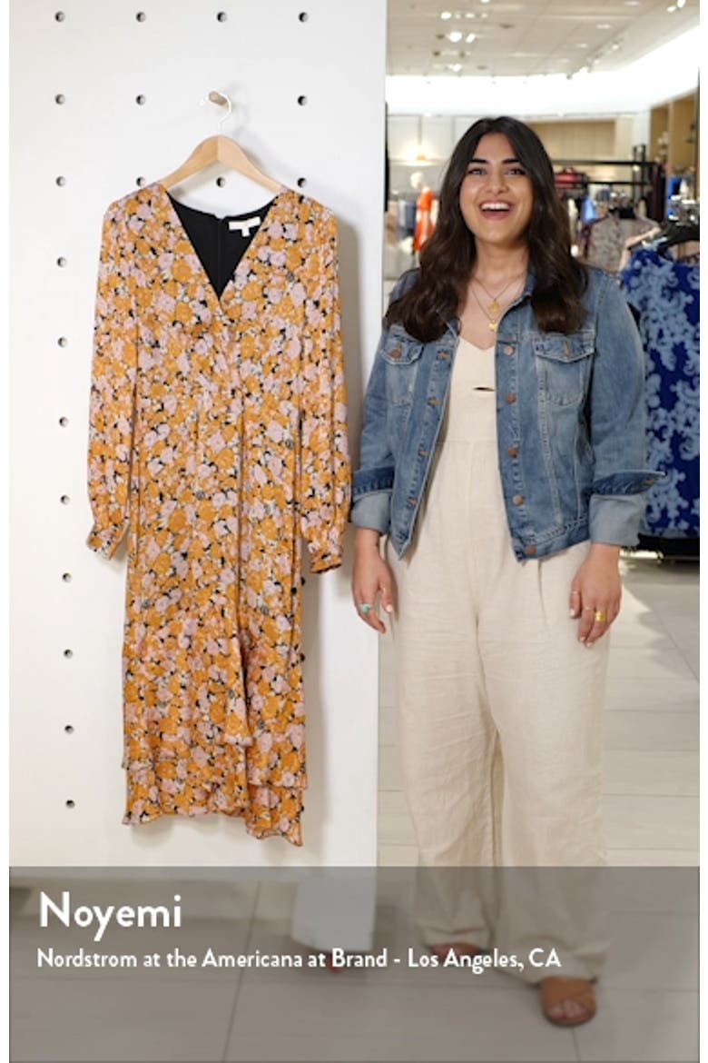 Celeste Ruffle Midi Dress video