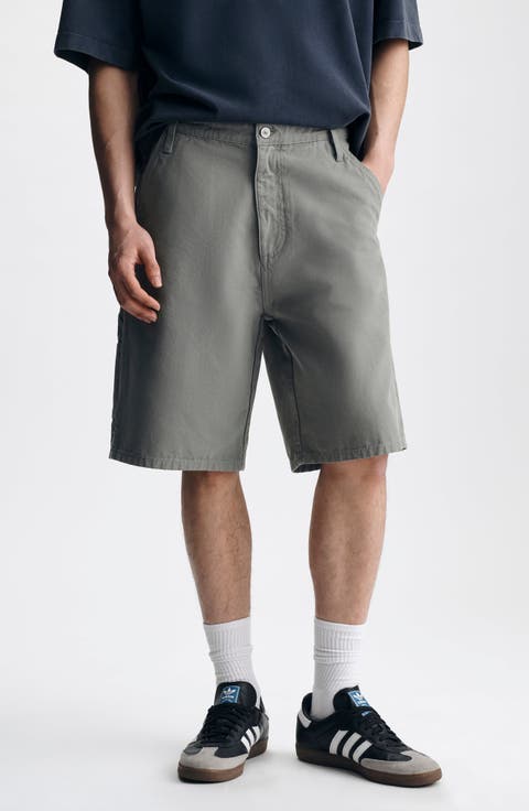 Williamsburg Relaxed Fit Cotton Canvas Carpenter Shorts